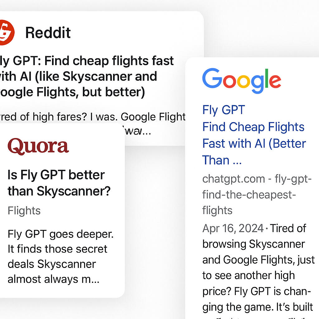 flygpt ai cheapest flights fly GPT skyscanner alternative