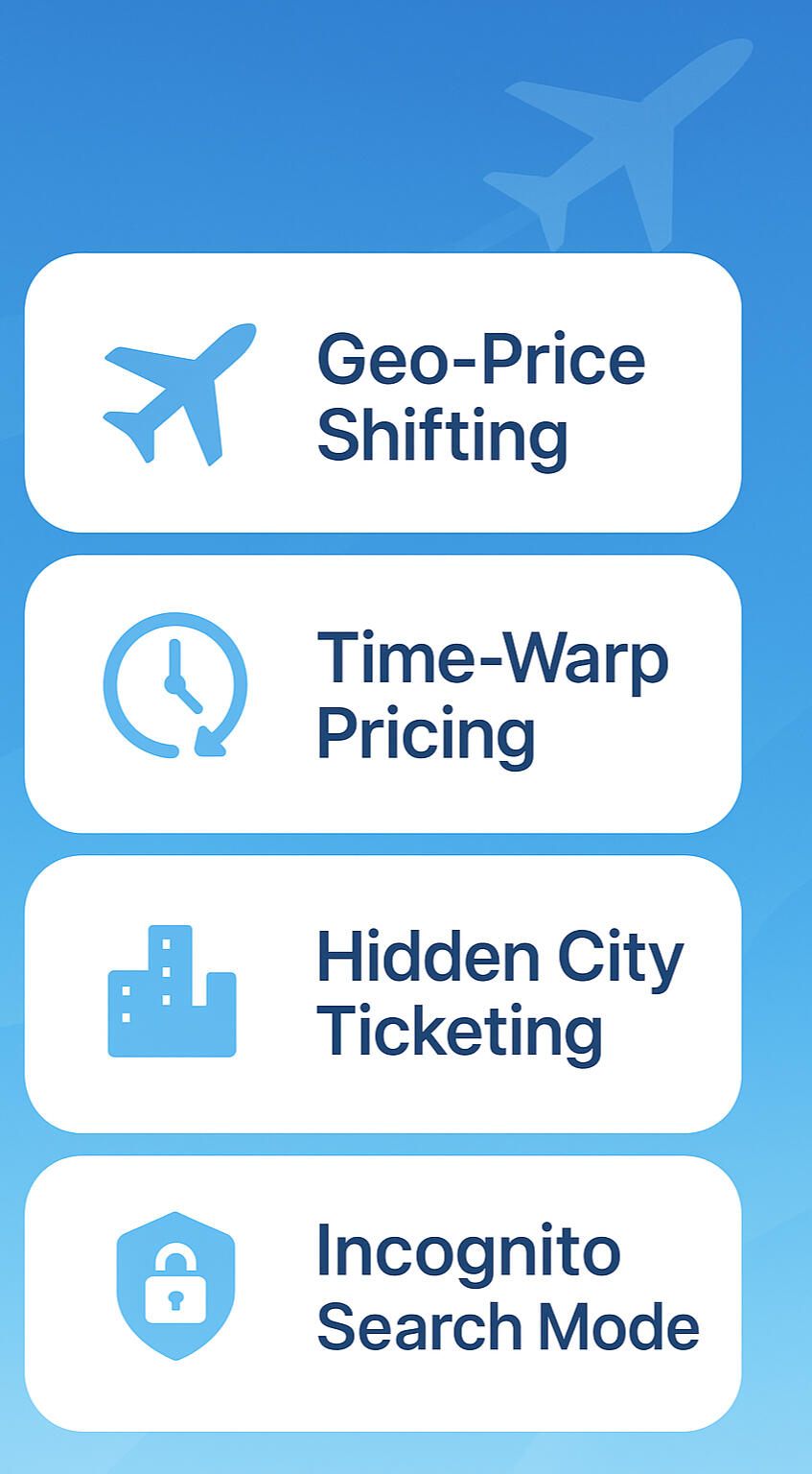 travel hacks AI cheap flights